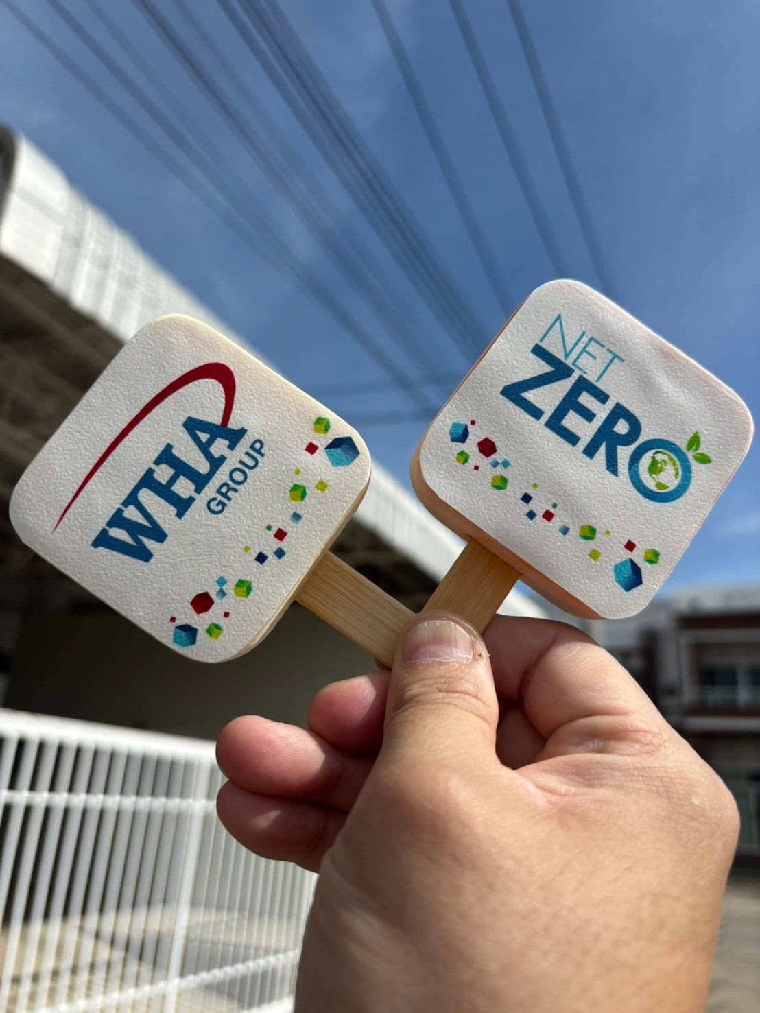 “WHA Corporation" ส่งต่อแนวคิดความยั่งยืนผ่านไอศกรีมสกรีนโลโก้ WHA ในแผน Net Zero 2050 7