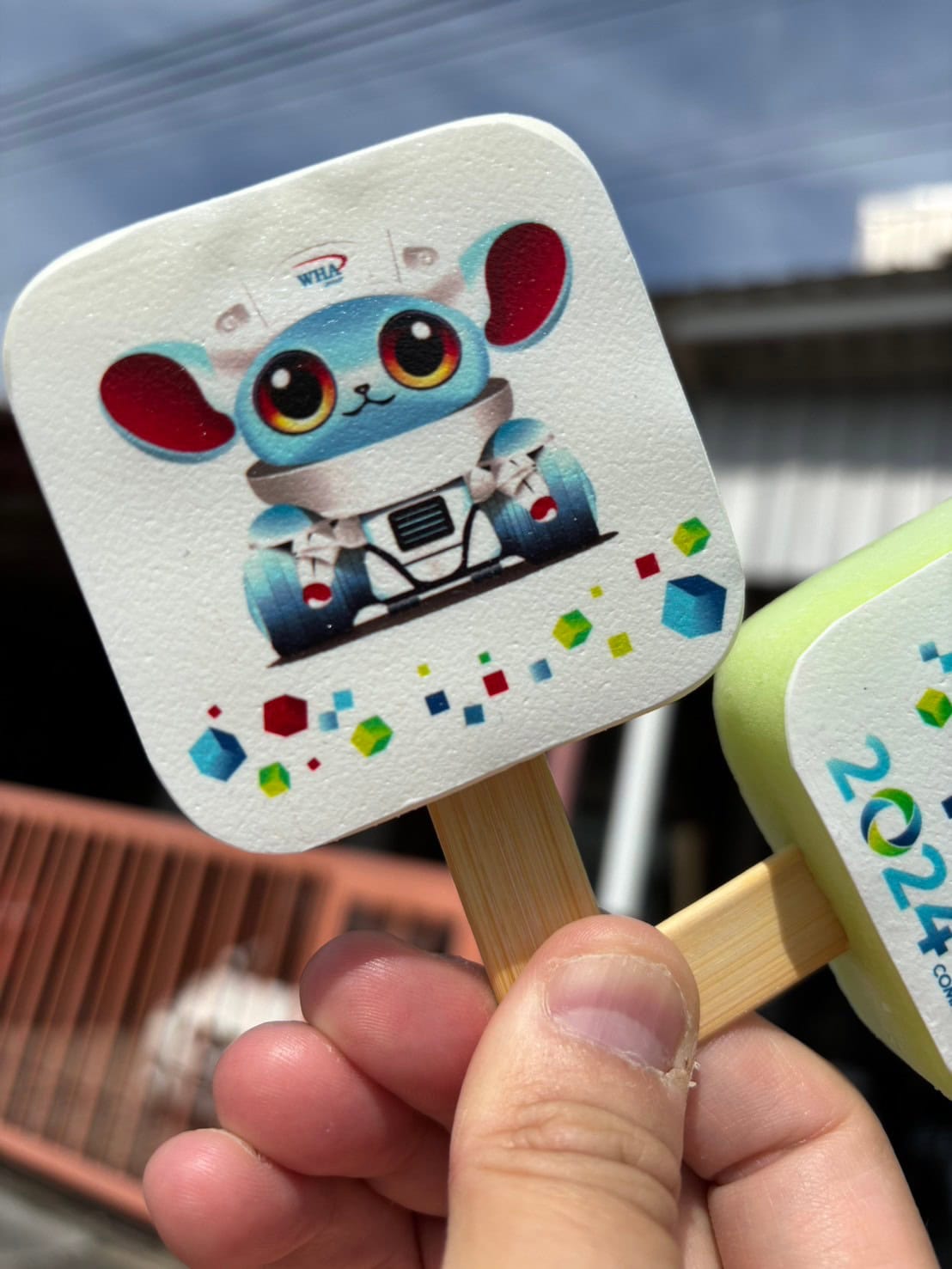 “WHA Corporation" ส่งต่อแนวคิดความยั่งยืนผ่านไอศกรีมสกรีนโลโก้ WHA ในแผน Net Zero 2050 5