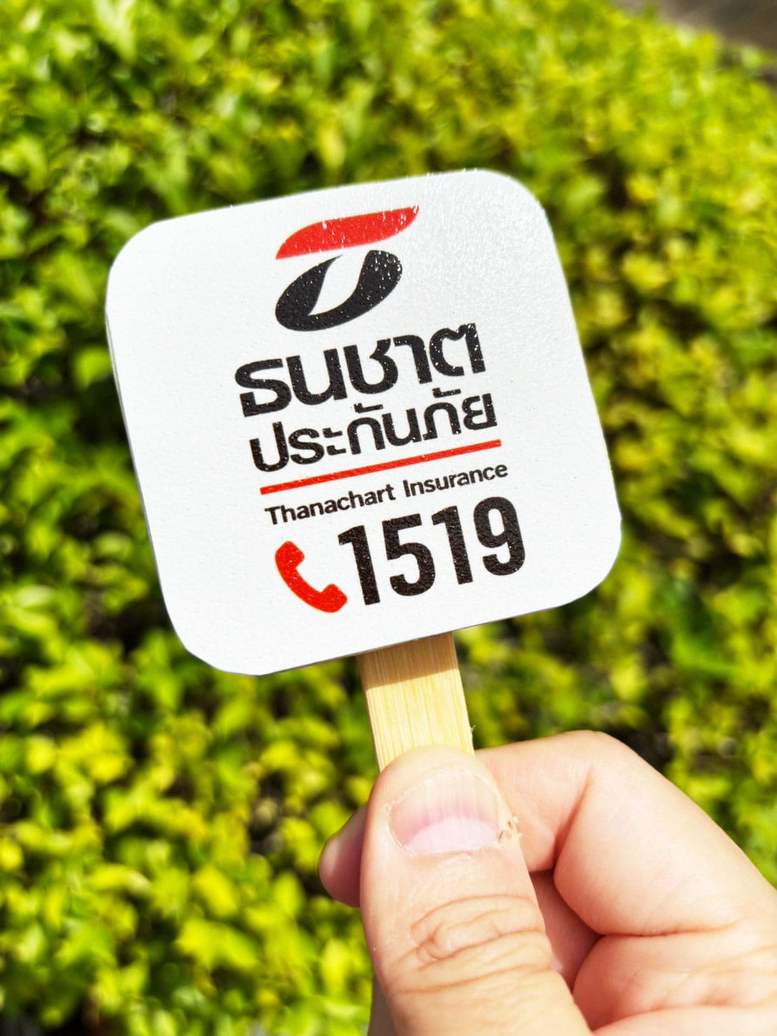 ไอศกรีมสกรีนโลโก้ ธนชาตประกันภัย