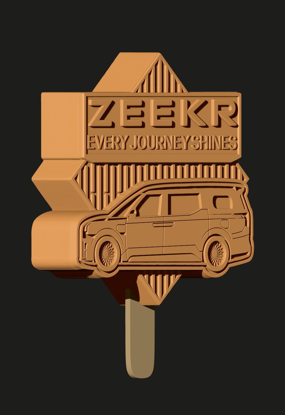 ไอติม3มิติ  ZEEKR