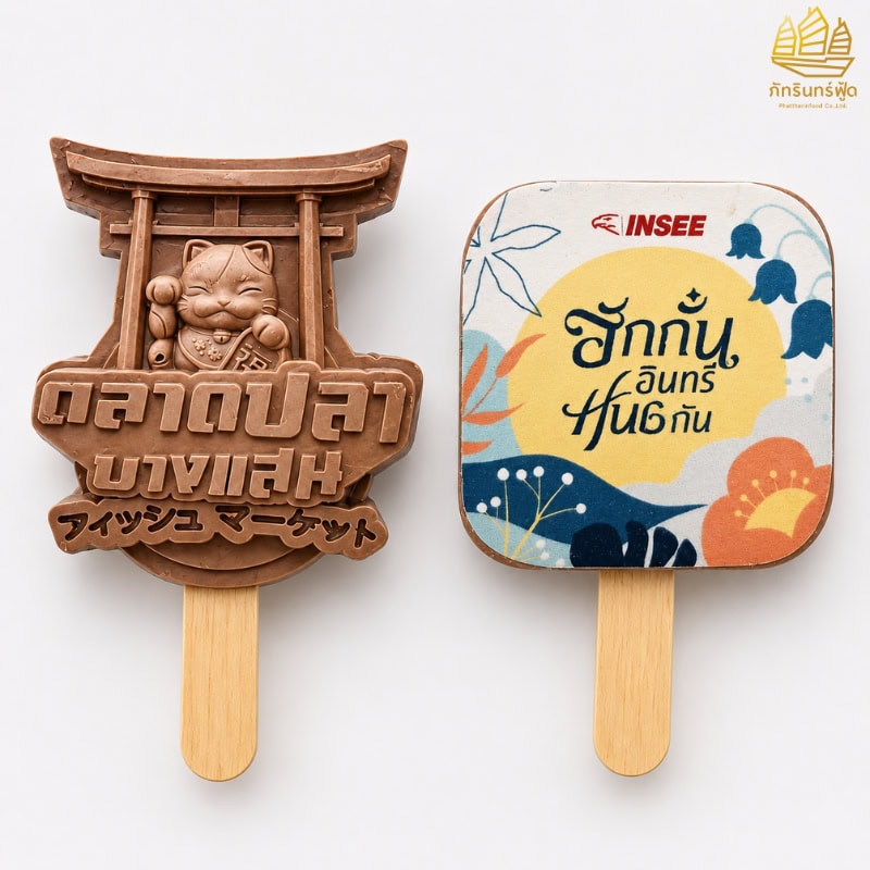 ไอติม3มิติกับไอศกรีมสกรีนรูปภาพ