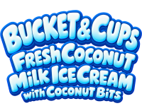 Glossy Frozen Coconut Ice Cream