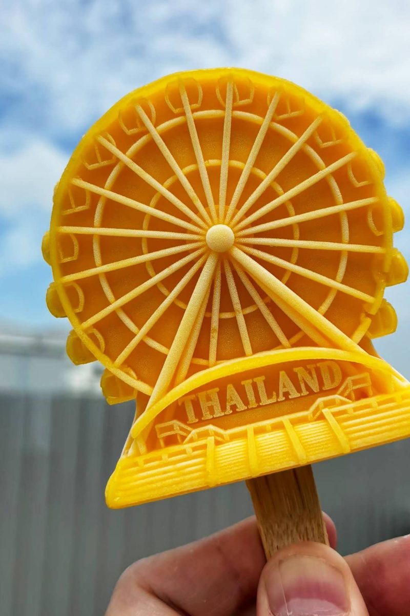 ไอติม3มิติ Asiatique ยกเอา Landmark มาอยู่บนไอศกรีมแท่ง