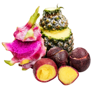 icescream fresh fruit
